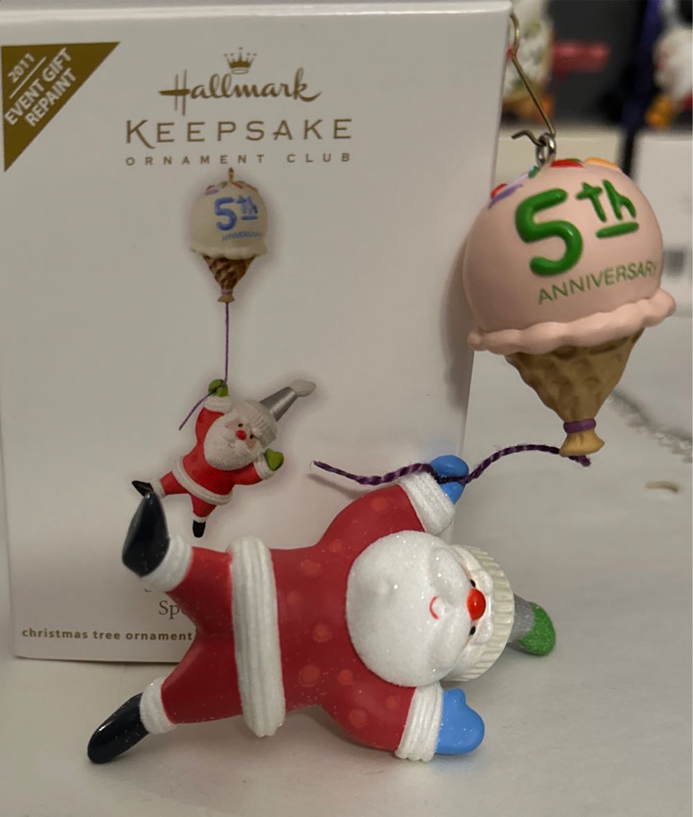 Five Sweet Years Special Edition - Santa’s Sweet Ride (Santa’s Sweet Ride) ornament collectible - Main Image 4