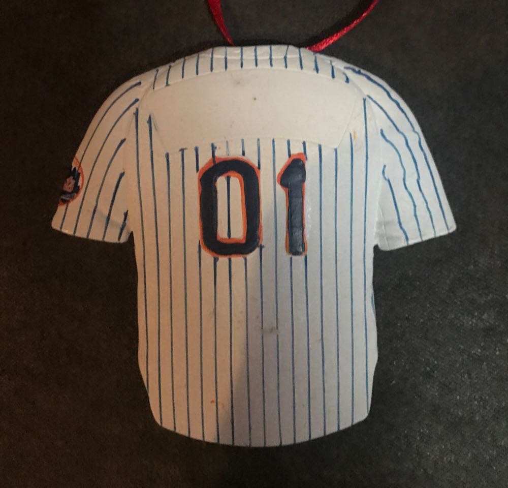 NY Mets Home Uniform  (Baseball: New York Mets) ornament collectible - Main Image 2