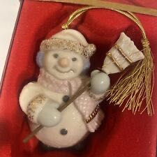 Disney 101 Dalmatians Snowman Snowglobe Ornament