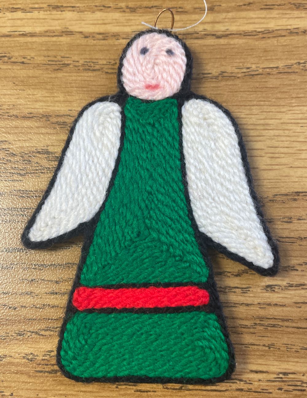 Huichol Yarn - Angel - Angel (Huichol) ornament collectible - Main Image 2