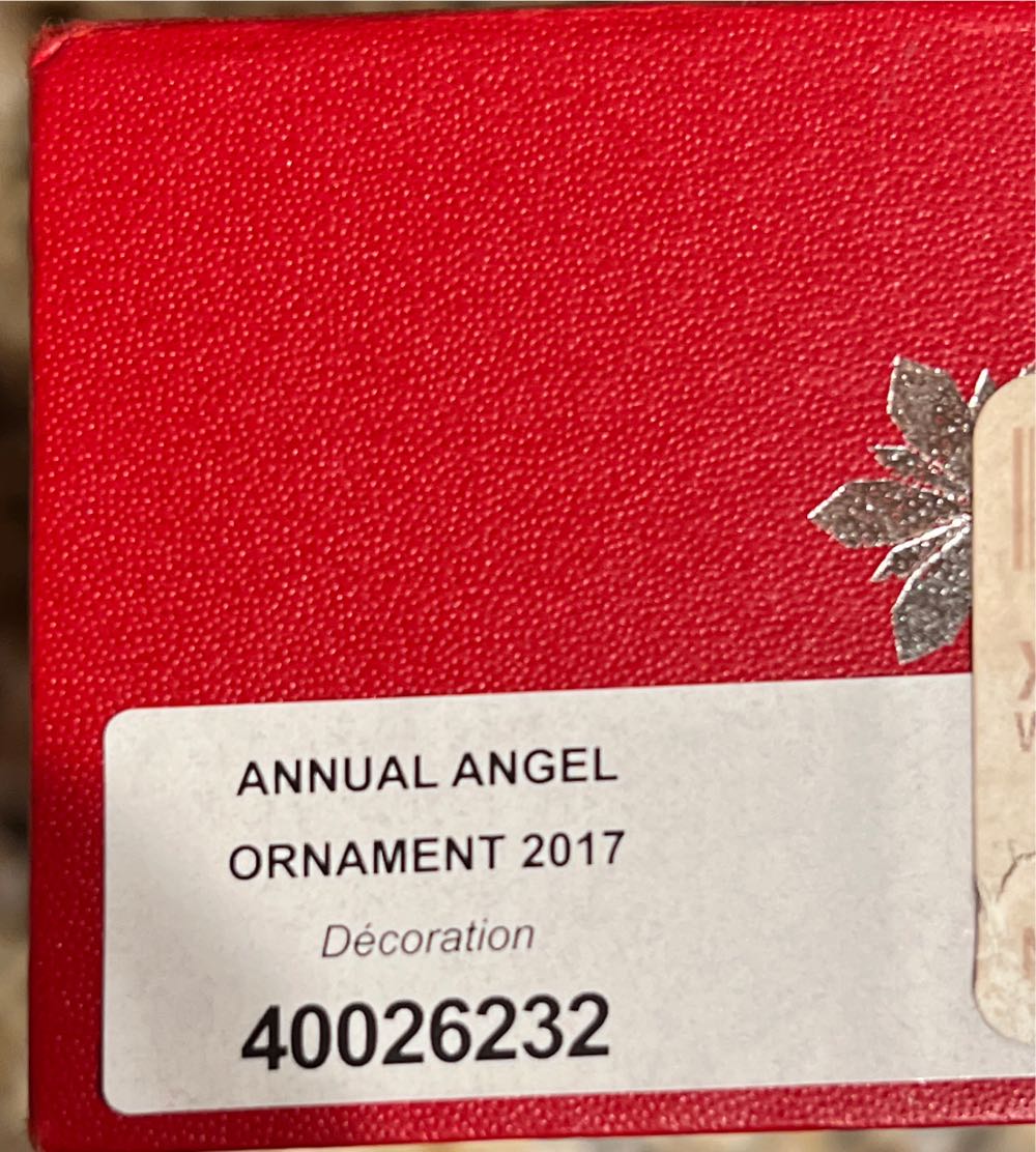 Waterford 2017 Annual Angel Ornament  ornament collectible - Main Image 3