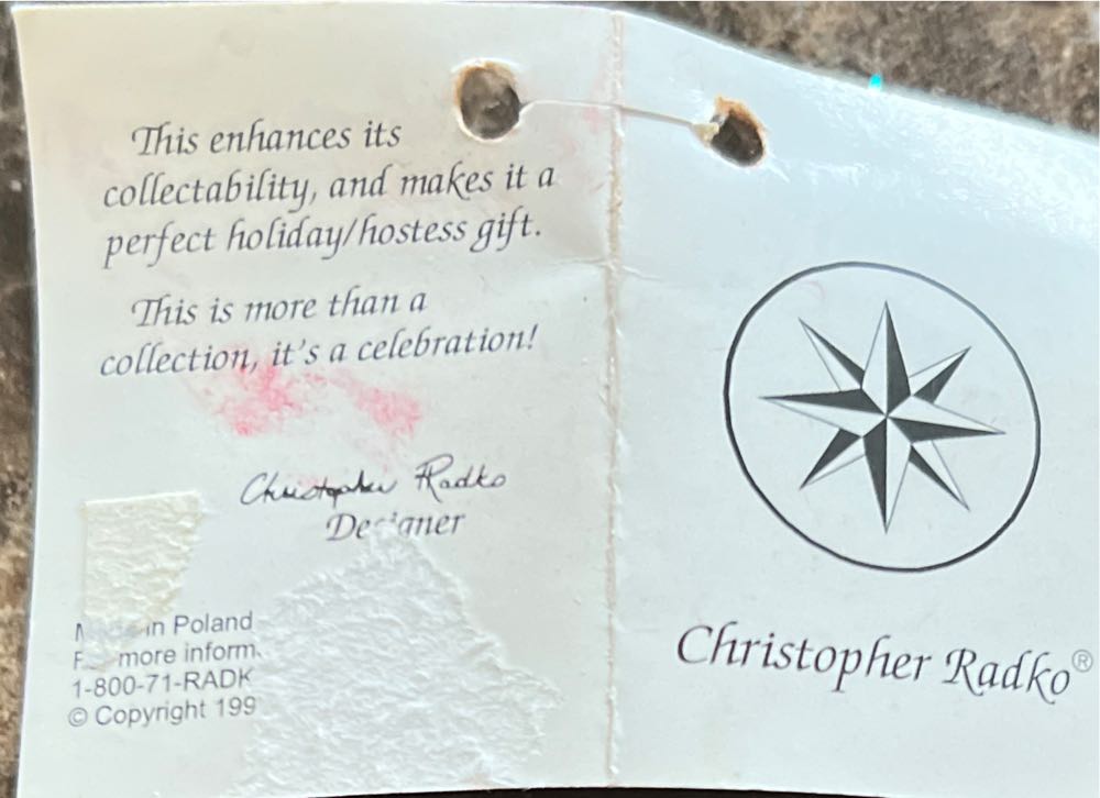 Star Ride Santa  ornament collectible - Main Image 3