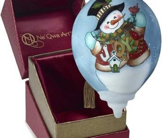 Ne’Qwa Art Christmas Joy - Ne’ Qwa Art - Ne’Qwa (Ne’Qwa Art) ornament collectible [Barcode 842181118217] - Main Image 4