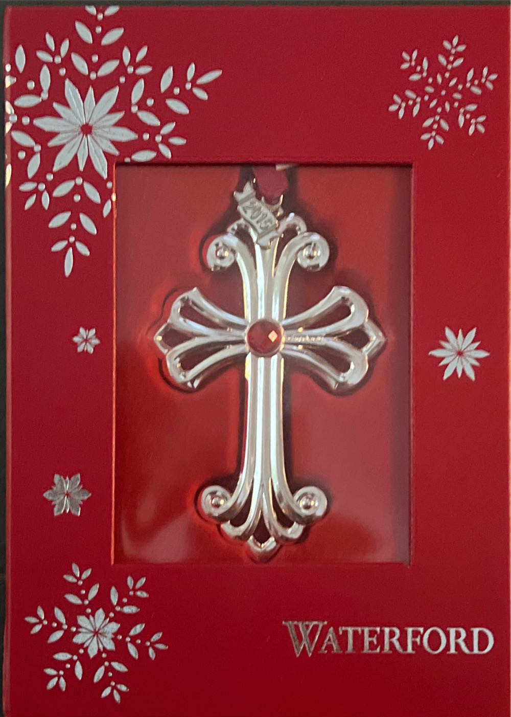 Waterford 2015 Christmas Cross Ornament  ornament collectible [Barcode 701587219167] - Main Image 1