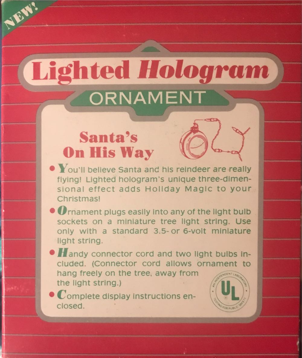 Santa’s On His Way - Santa (Magic) ornament collectible - Main Image 2