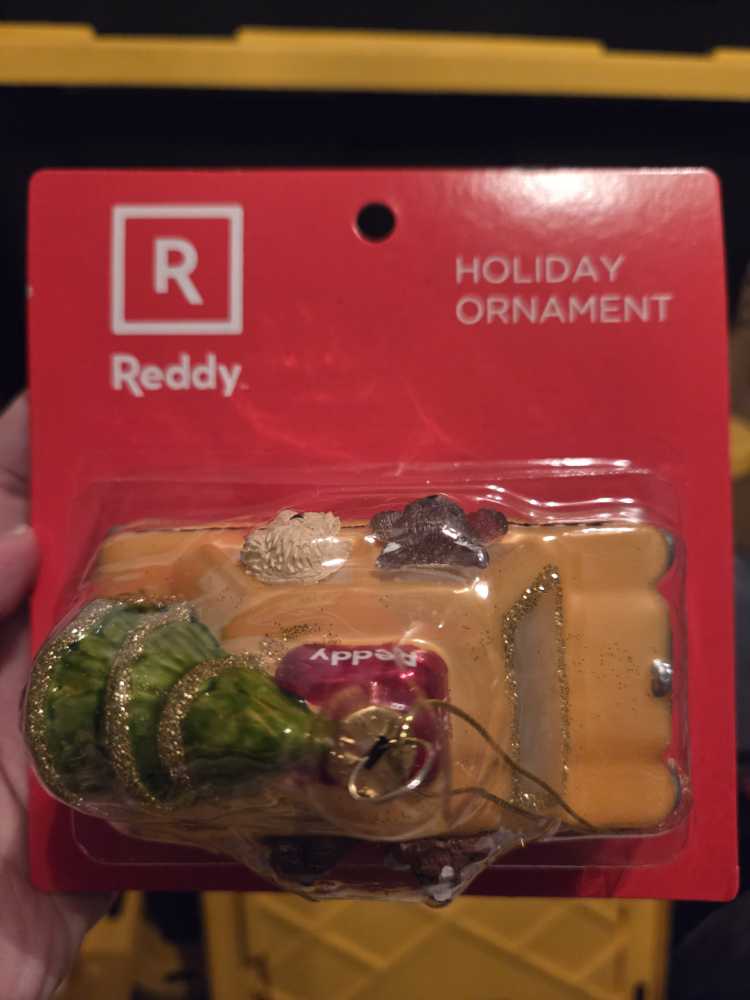 Petco Brand Reddy Festive Ornament Small  ornament collectible [Barcode 800443592137] - Main Image 2