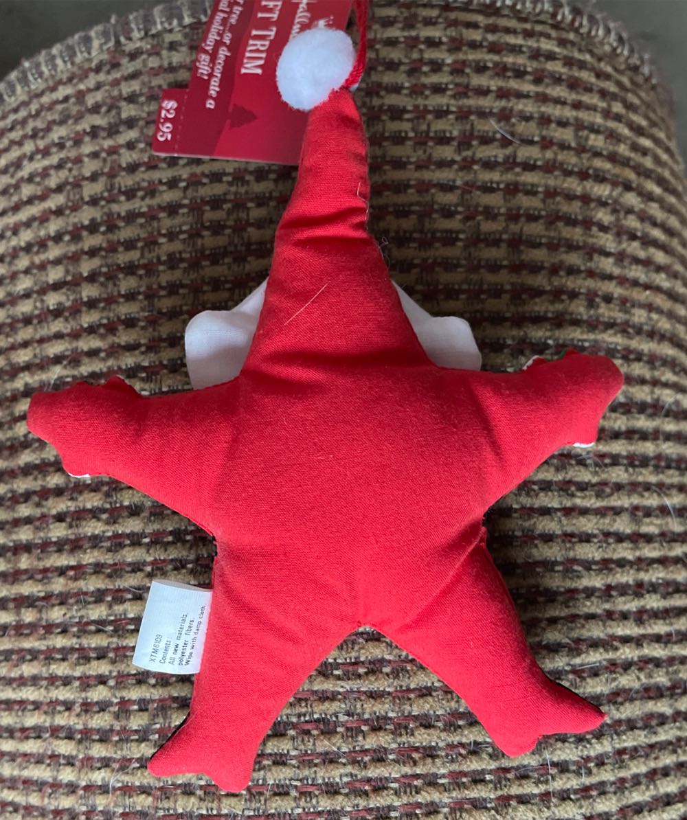 Gift Trim - Star Santa - Santa (Gift Trim) ornament collectible [Barcode 015012285215] - Main Image 2