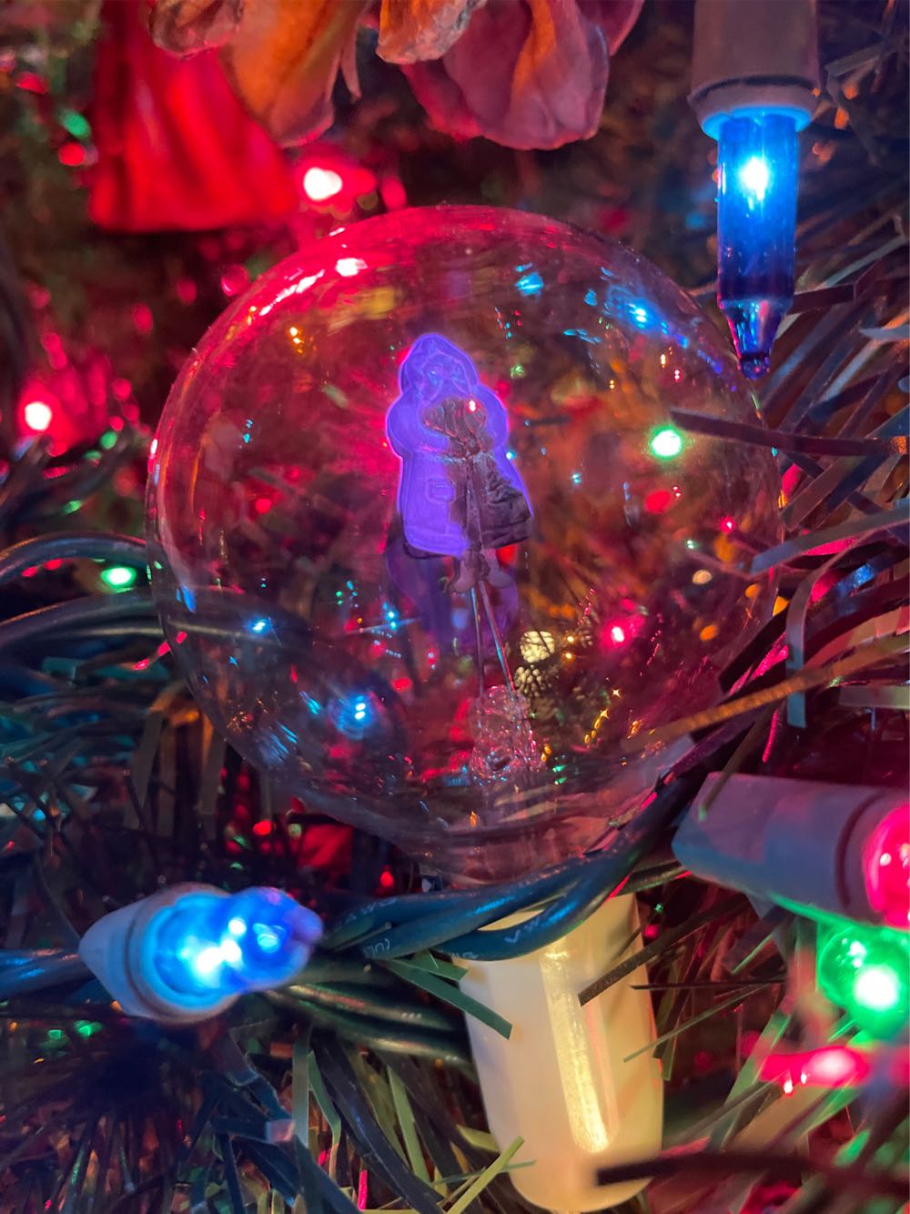 Belsnickle Lights - Golden Glow Of Christmas Past (Lights) ornament collectible - Main Image 4