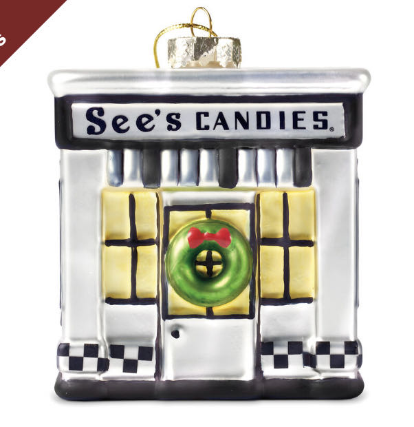 See’s Candies 2021 Limited Edition Centennial Ornament  (Buildings) ornament collectible [Barcode 737666073399] - Main Image 2