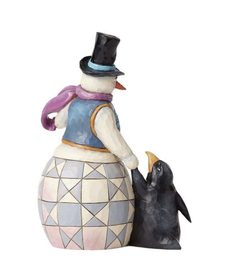 Best Friends Snow Matter What - Snowman (Winter) ornament collectible [Barcode 045544886680] - Main Image 2