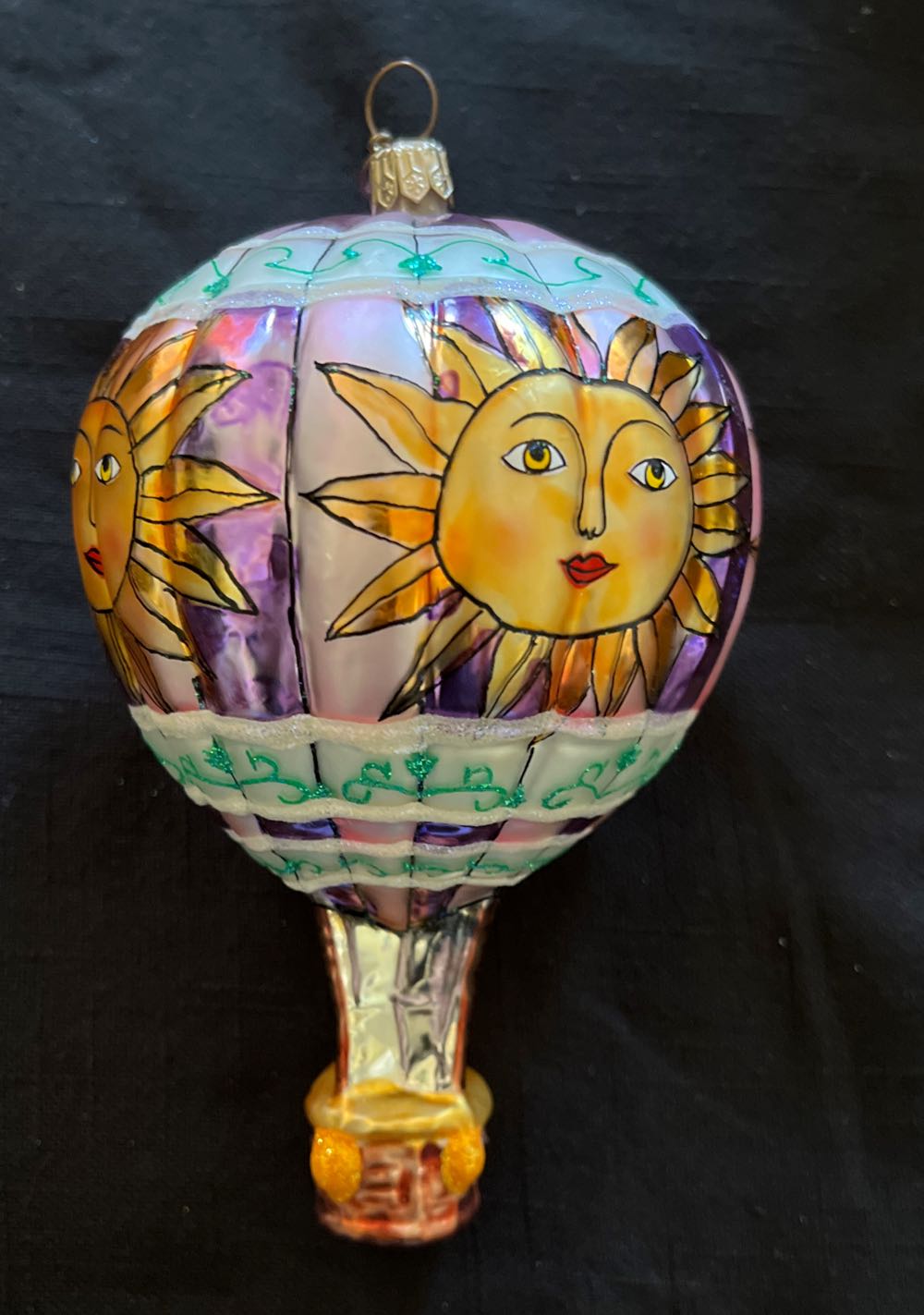 Gorham $17 Silverplated Our First Christmas Heart Ornament 2002