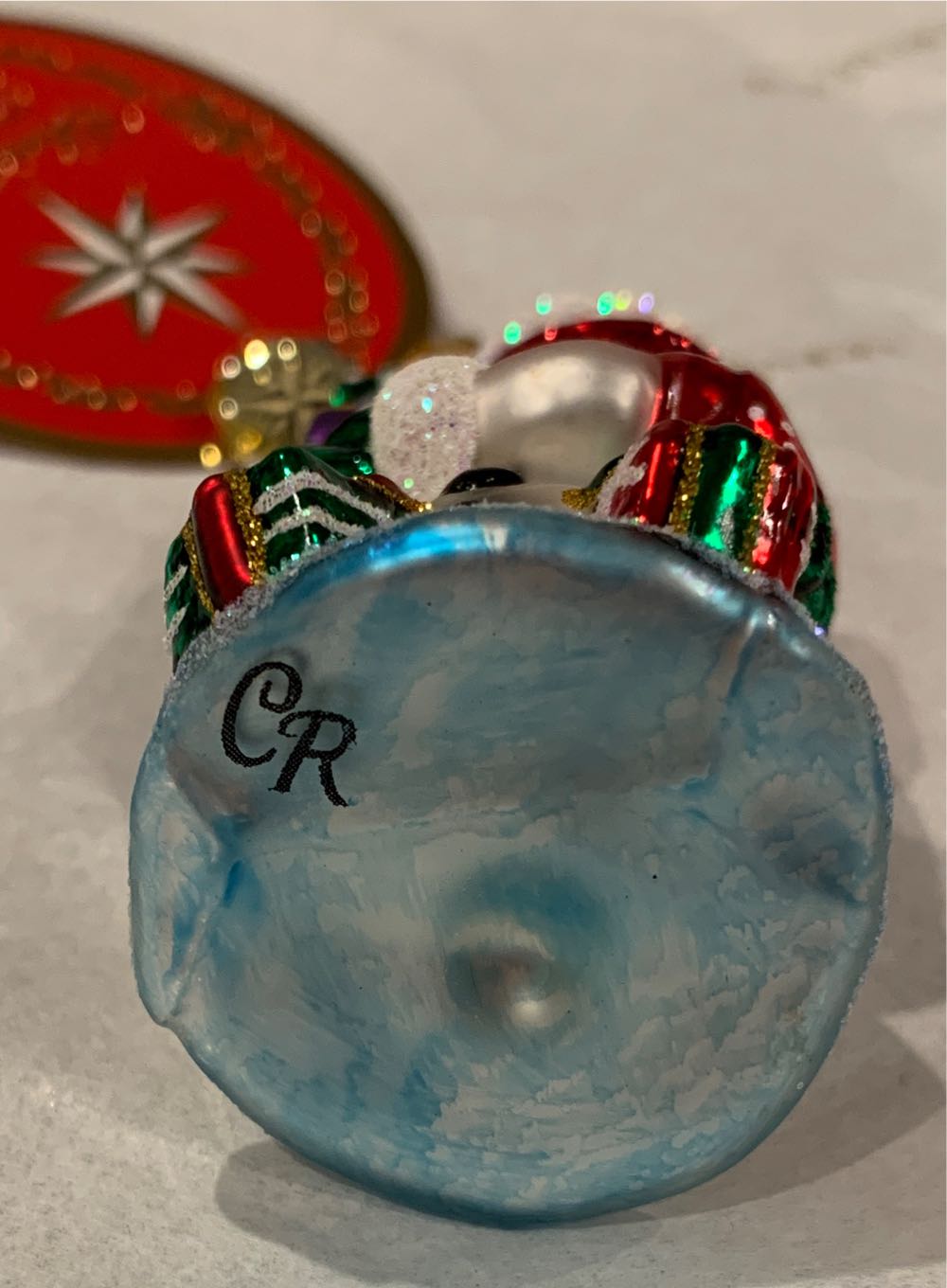 2022 Teetering Tower Of Treasures Gem - Radko 1021041 (Snow Man) ornament collectible - Main Image 4