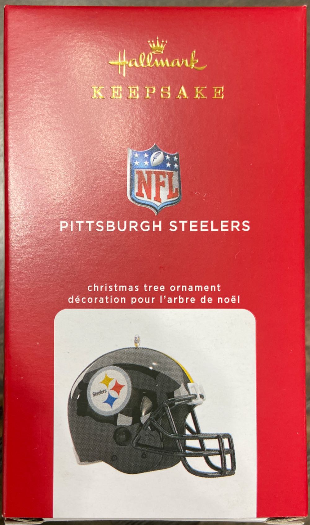 Pittsburgh Steelers Helmet  (Pittsburgh Steelers) ornament collectible [Barcode 763795640638] - Main Image 2