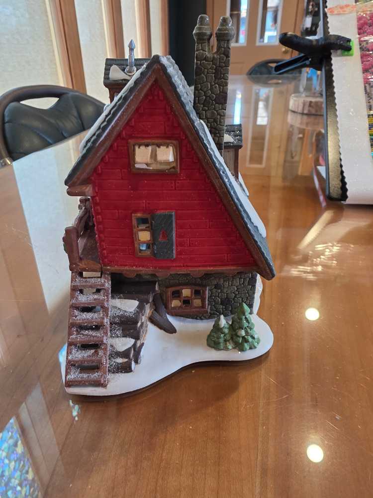 Santa’s Woodworks - 56.56286 - North pole series (Light Up Village) ornament collectible - Main Image 2