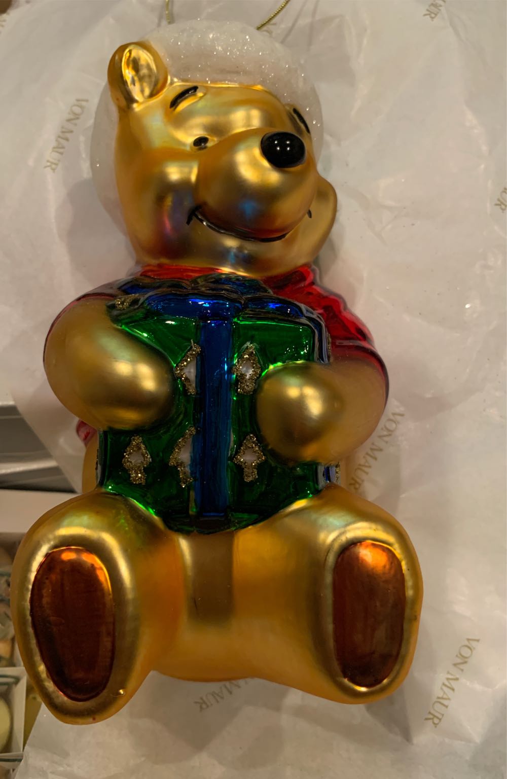 Disney Store Classic Vintage Winnie The Pooh Collectible Ornanment - Disney characters (Disney) ornament collectible [Barcode 410048646946] - Main Image 2