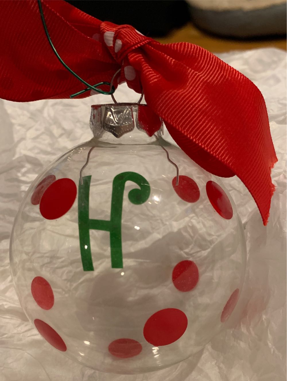 H  ornament collectible [Barcode 000015704658] - Main Image 2