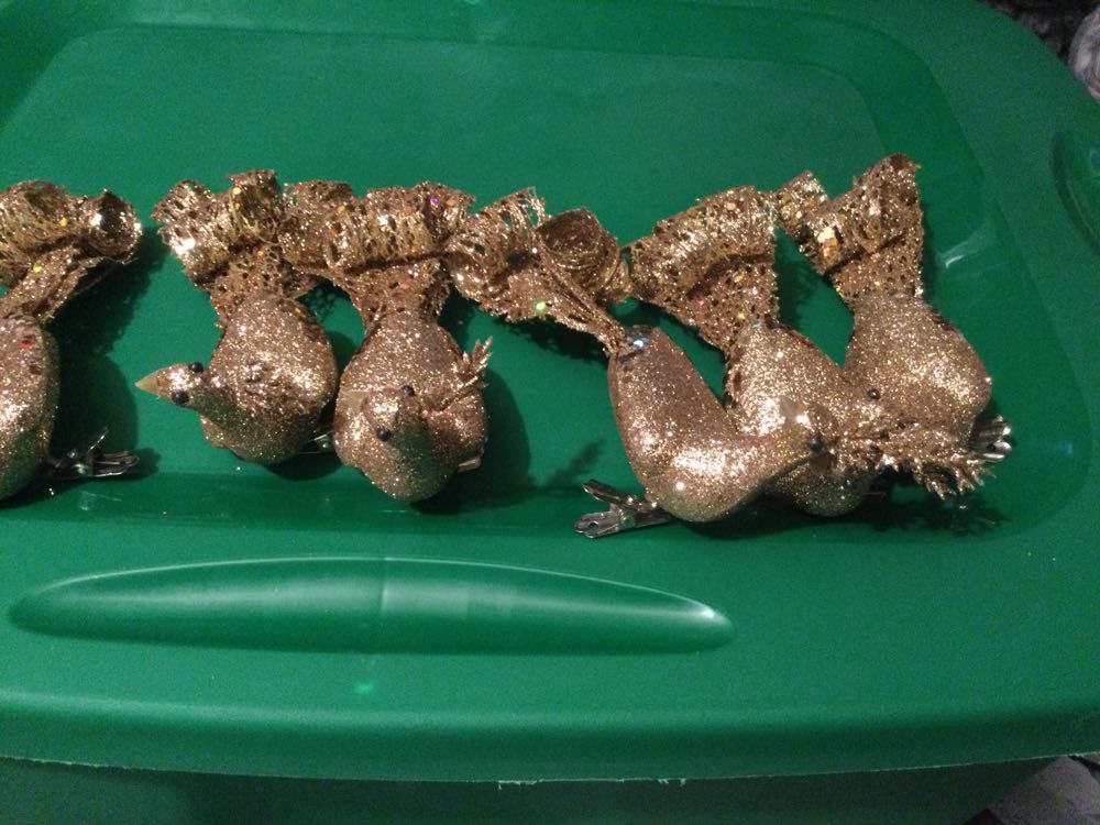 Peacock Gold - Holiday Time ornament collectible - Main Image 2