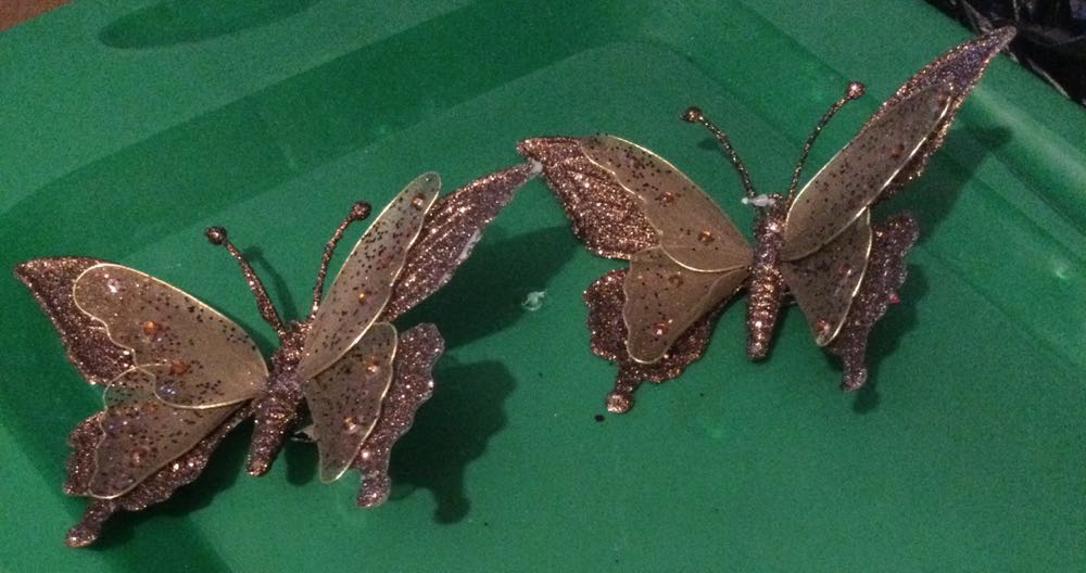 Butterfly Brown - Holiday Time ornament collectible - Main Image 2