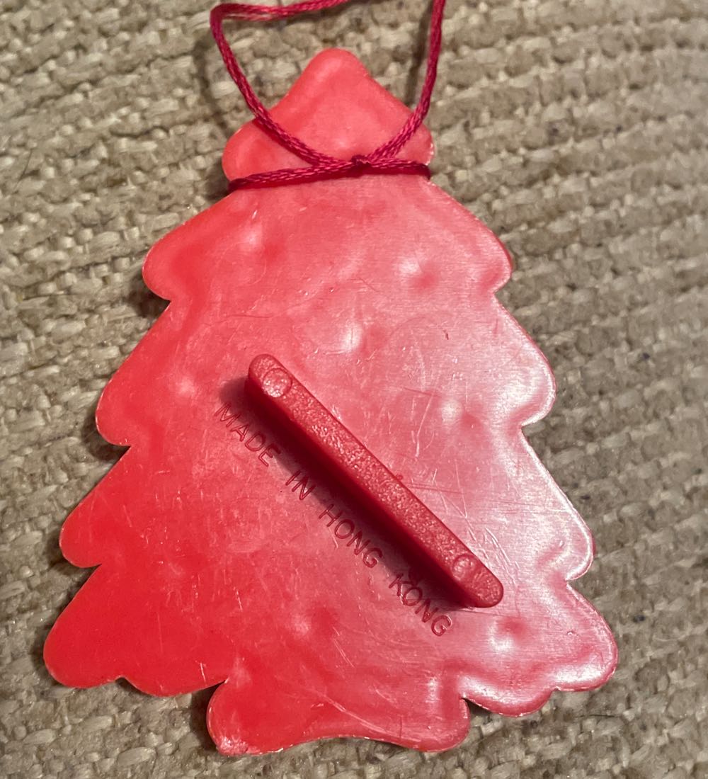 Cookie Cutter - Christmas Tree - Red - Christmas Tree (Cookie Cutter) ornament collectible - Main Image 2