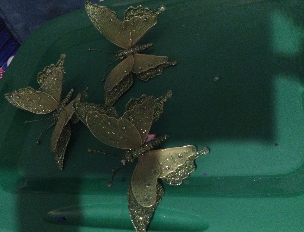 Butterfly Chartreuse - Holiday Time ornament collectible - Main Image 2