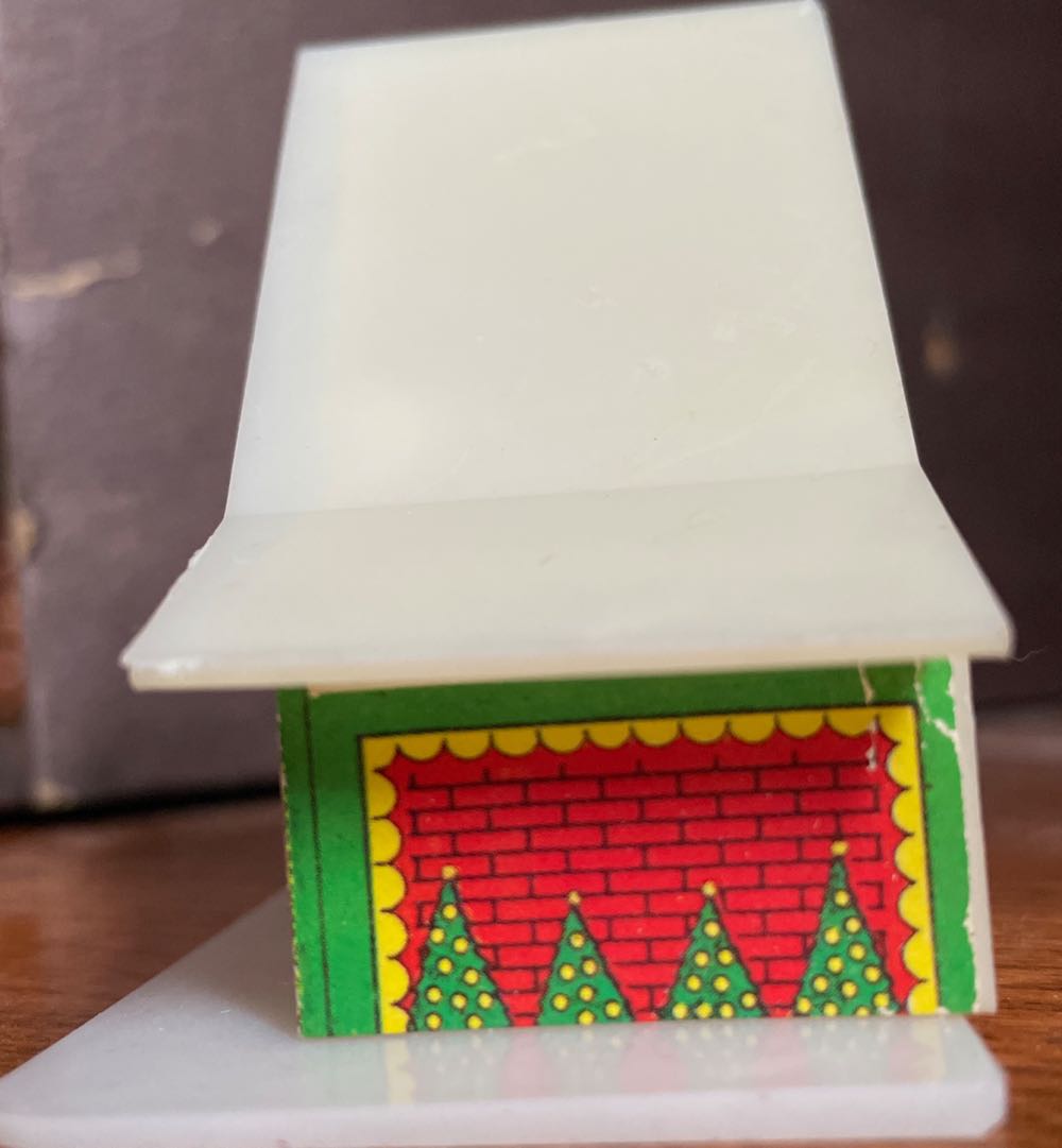 Universal - Alpine Village - Green House With Bell - Alpine Village (Light Up Village) ornament collectible - Main Image 3