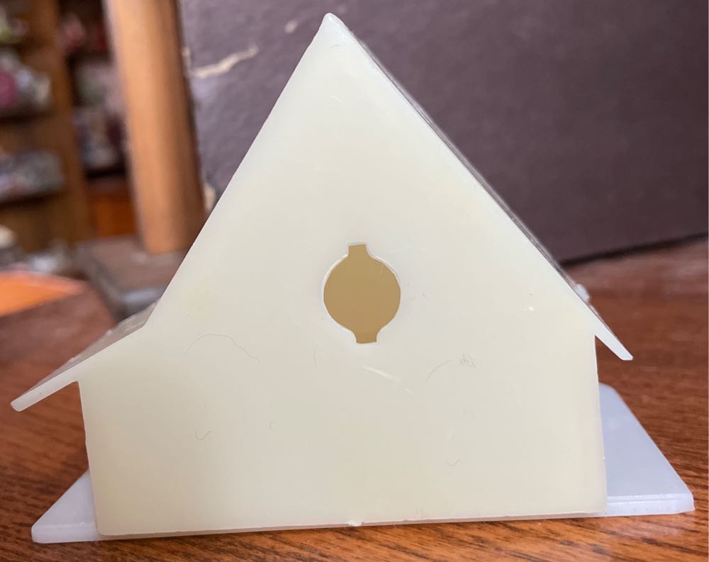 Universal - Alpine Village - Green House With Bell - Alpine Village (Light Up Village) ornament collectible - Main Image 4