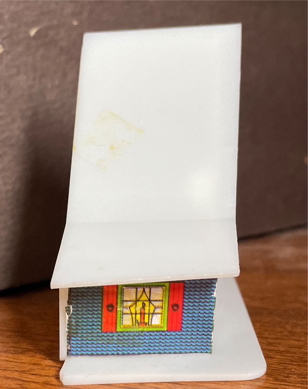 Universal - Alpine Village - Green & Blue House - Santa - Alpine Village (Light Up Village) ornament collectible - Main Image 2