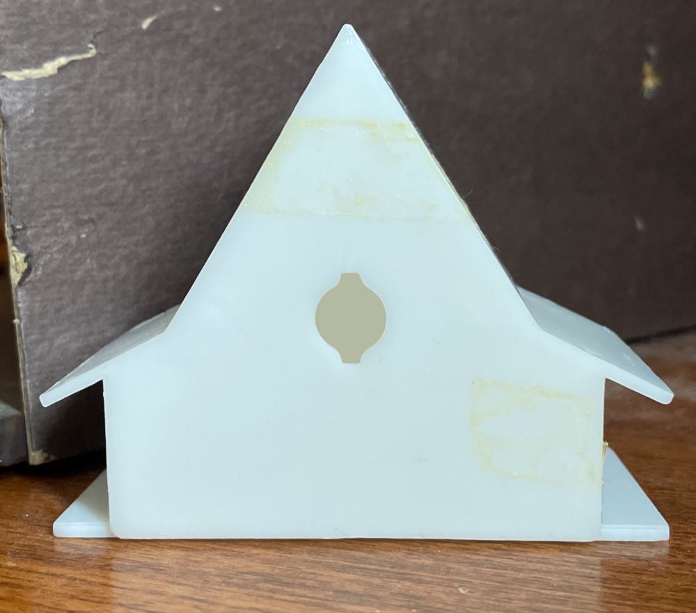 Universal - Alpine Village - Green & Blue House - Santa - Alpine Village (Light Up Village) ornament collectible - Main Image 4