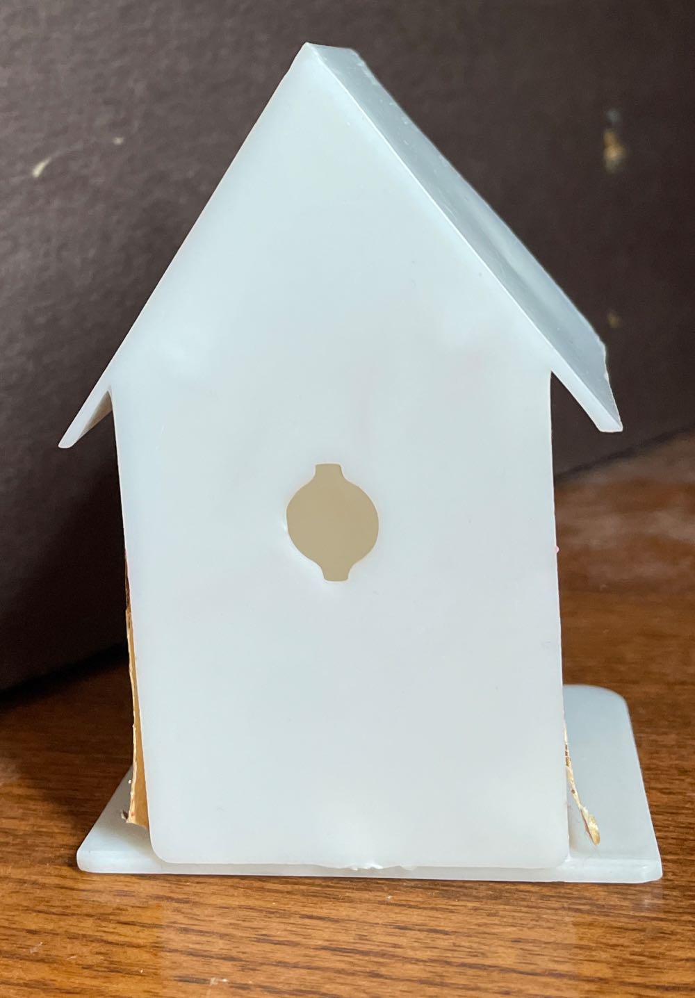 Universal - Alpine Village - Two Story Orange House - Christmas Tree - Alpine Village (Light Up Village) ornament collectible - Main Image 4