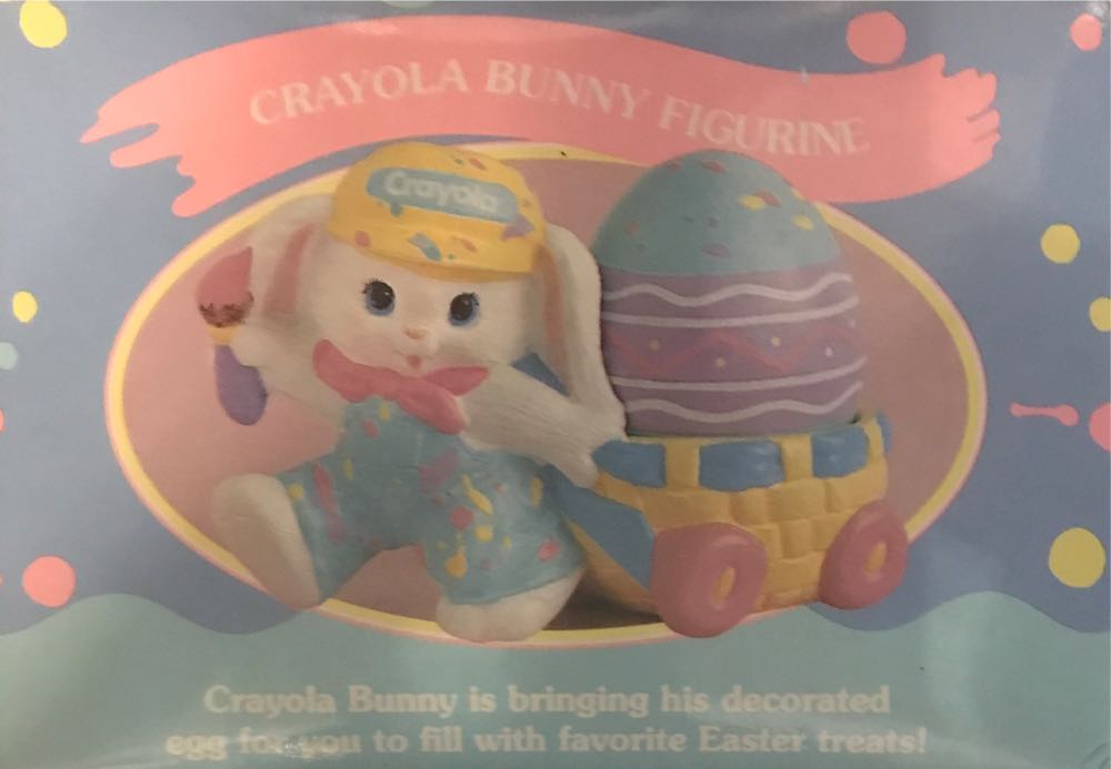 Easter Collection Crayola Crayon Bunny Figurine - Crayola Crayon (Easter) ornament collectible [Barcode 070000034336] - Main Image 2
