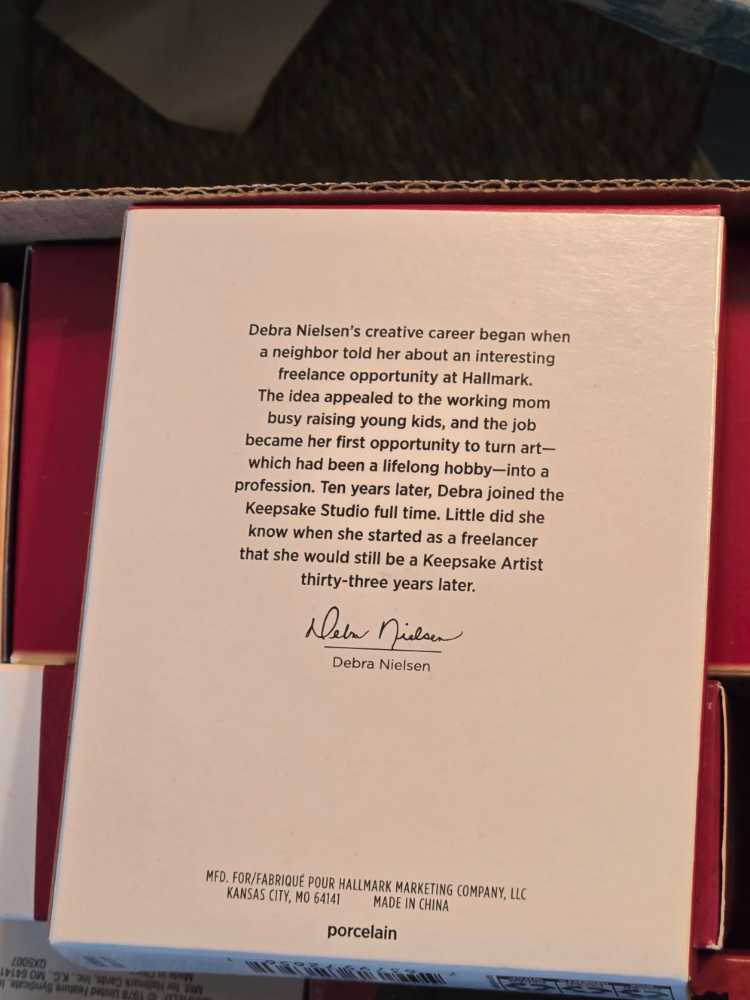 No Greater Love Cross Porcelain  (Religious) ornament collectible [Barcode 763795726561] - Main Image 3