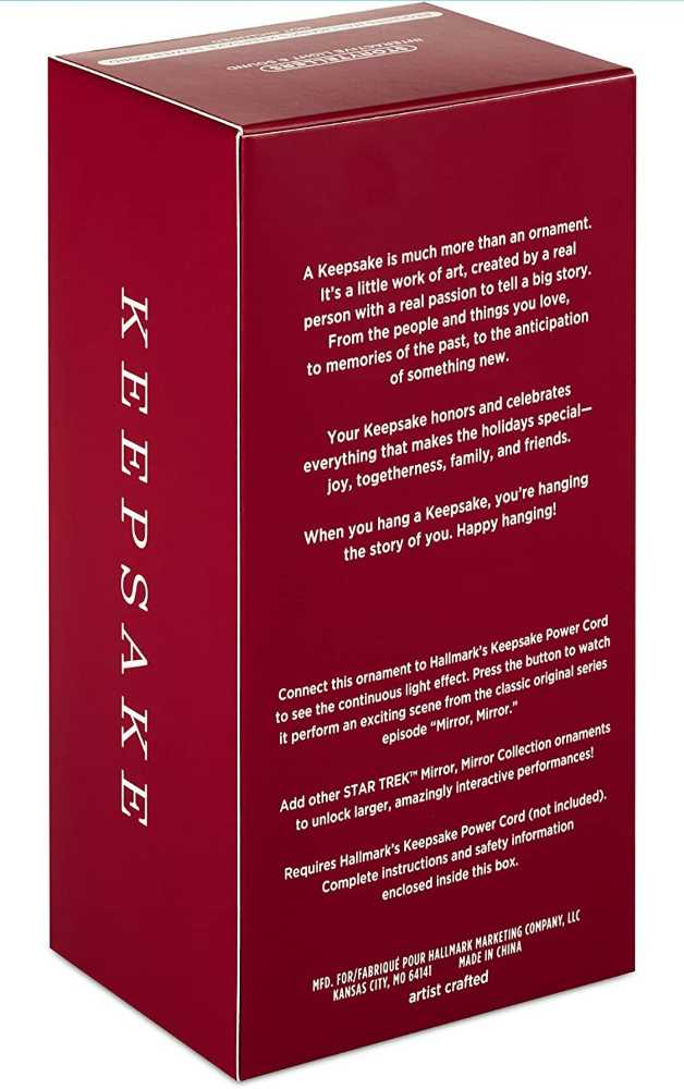 Lieutenant Nyota Uhura - Star Trek Mirror Mirror StoryTellers (Star Trek) ornament collectible [Barcode 763795785988] - Main Image 4
