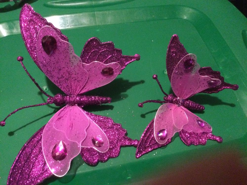 Butterfly Purple - Holiday Time ornament collectible - Main Image 2