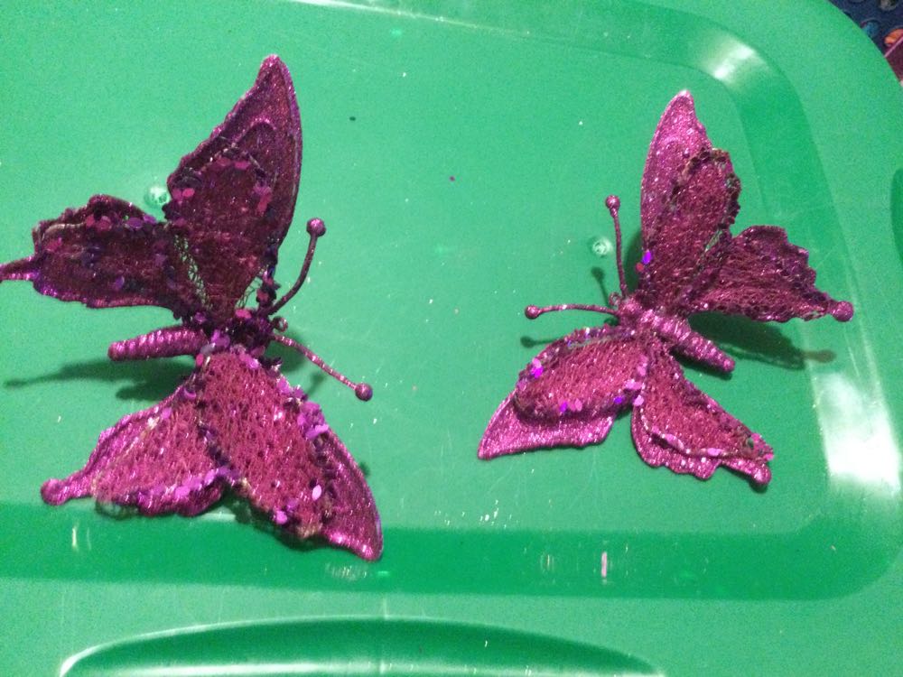 Butterfly Purple - Holiday Time ornament collectible - Main Image 2