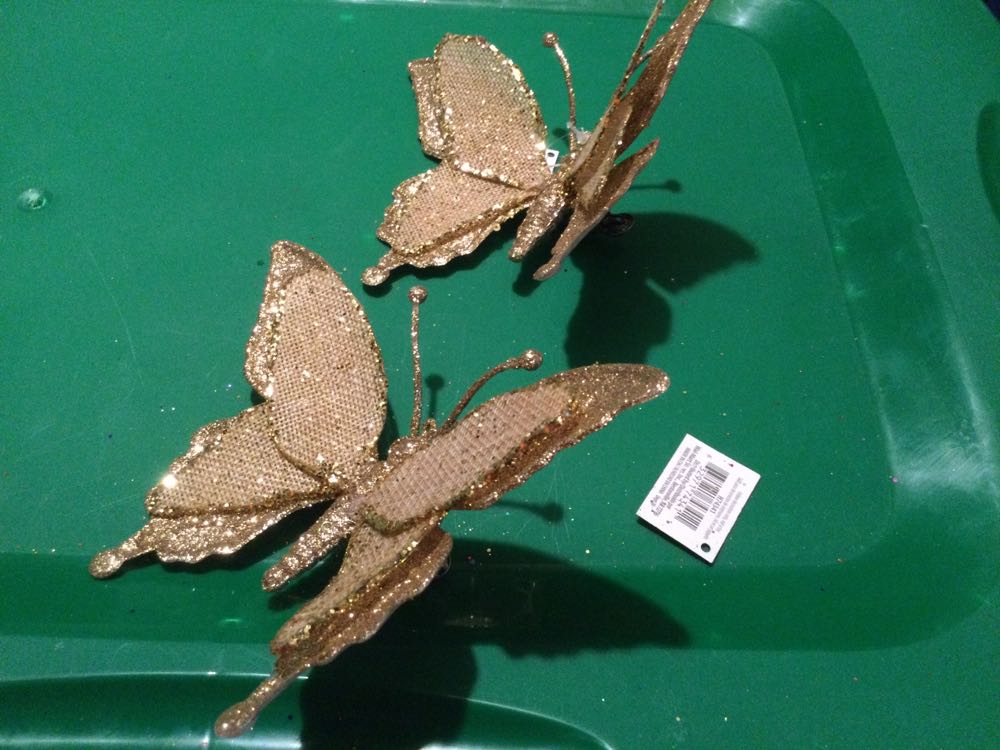 Butterfly Gold - Holiday Time ornament collectible - Main Image 2