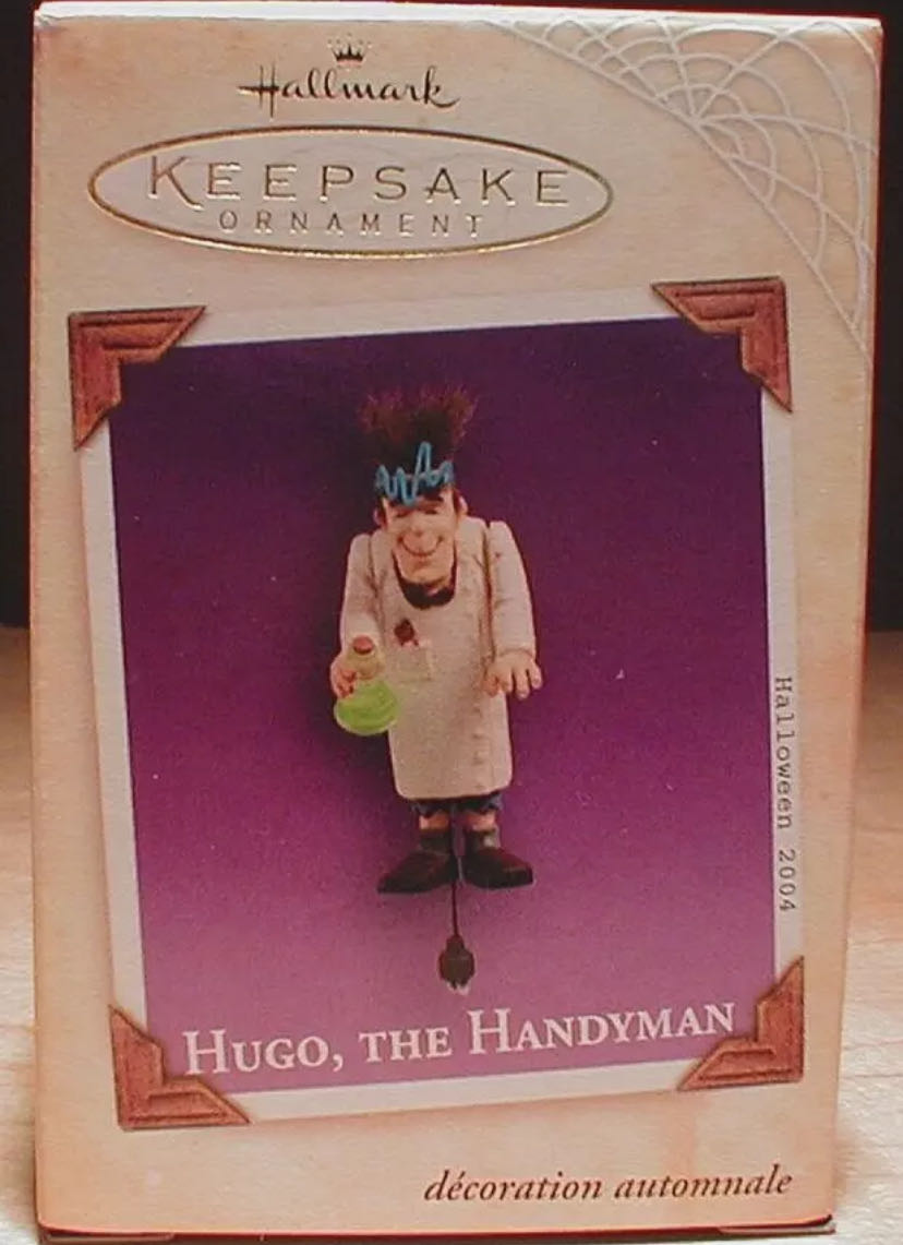 Hugo, The Handyman - The Mansion on Ravenwood Lane (Halloween) ornament collectible - Main Image 2