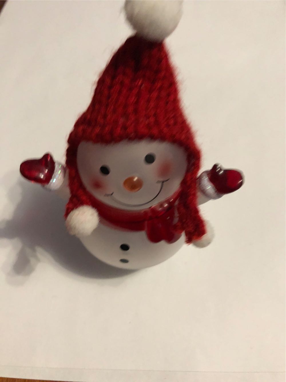 Light-up Snowman   ornament collectible - Main Image 1
