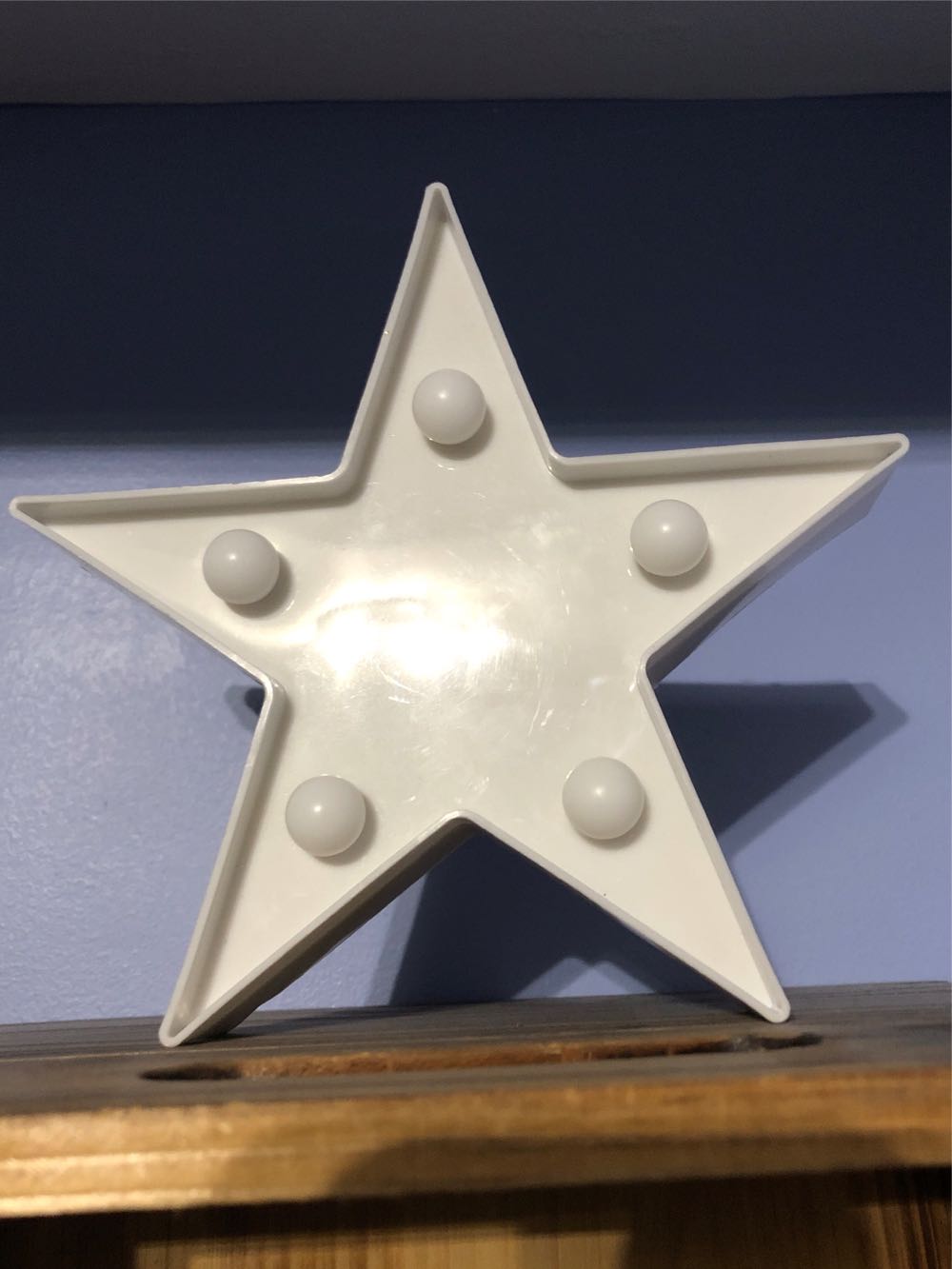 Lightup Star  ornament collectible - Main Image 1