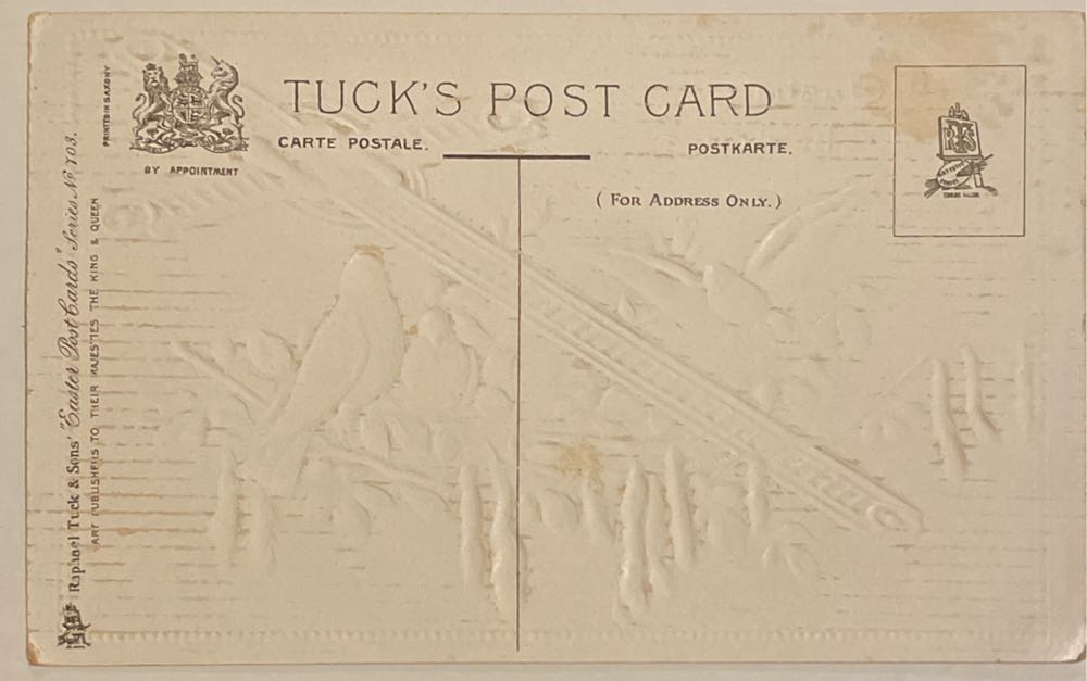 Postcard - Easter - Raphael Tuck & Sons - “All Easter Joy Be Yours” - Easter (Postcard) ornament collectible - Main Image 2