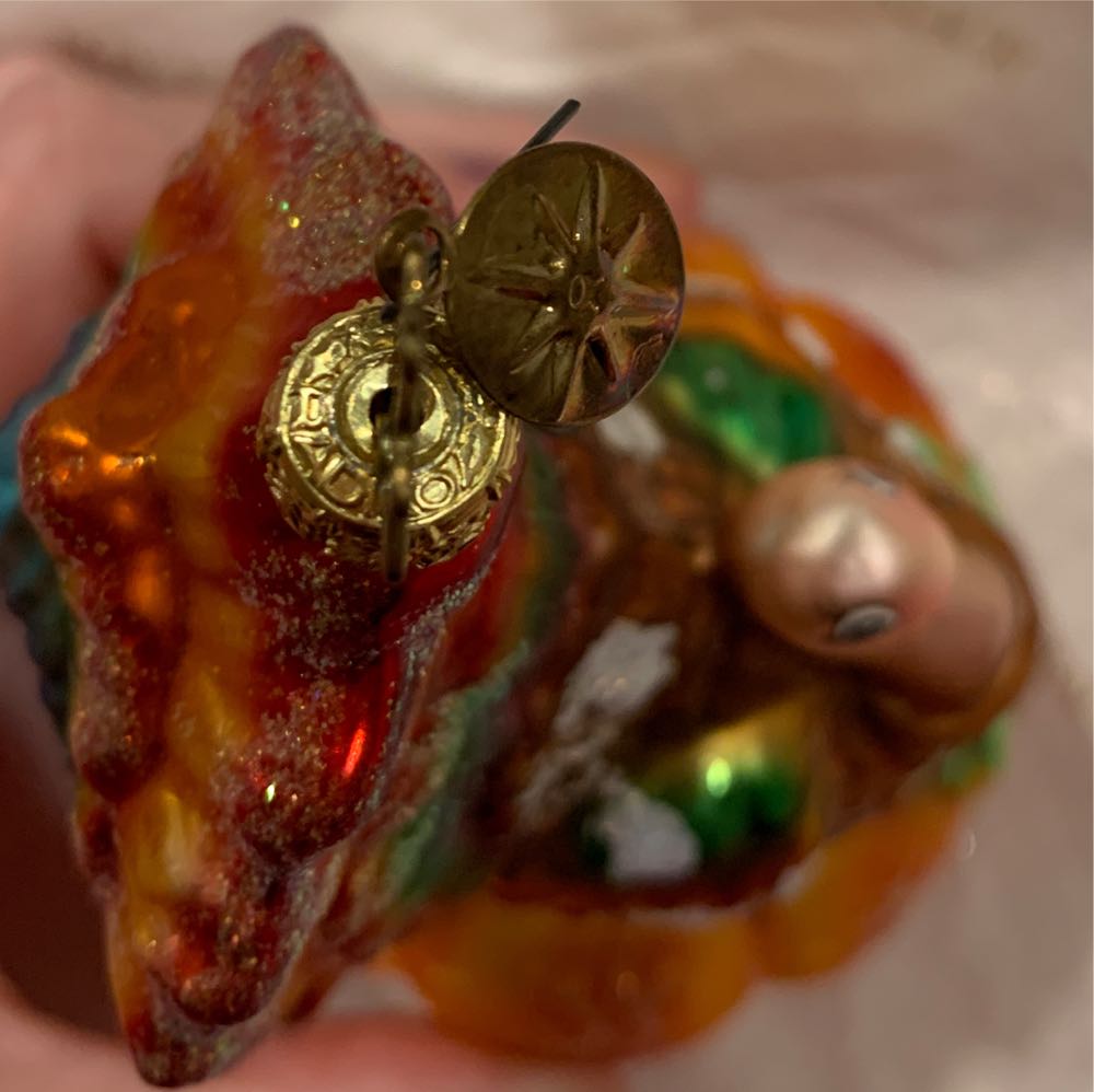 Pumpkin Perch (Thanksgiving) ornament collectible - Main Image 3
