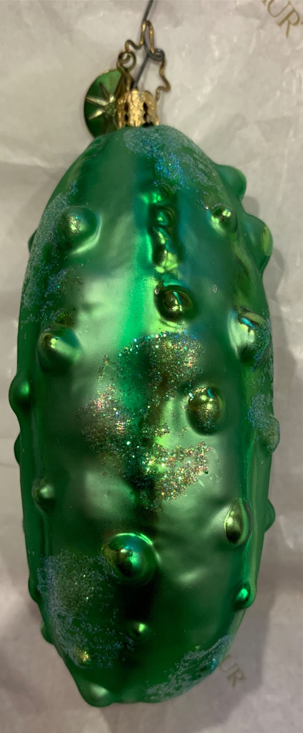 Pickle Puss  (food) ornament collectible - Main Image 2