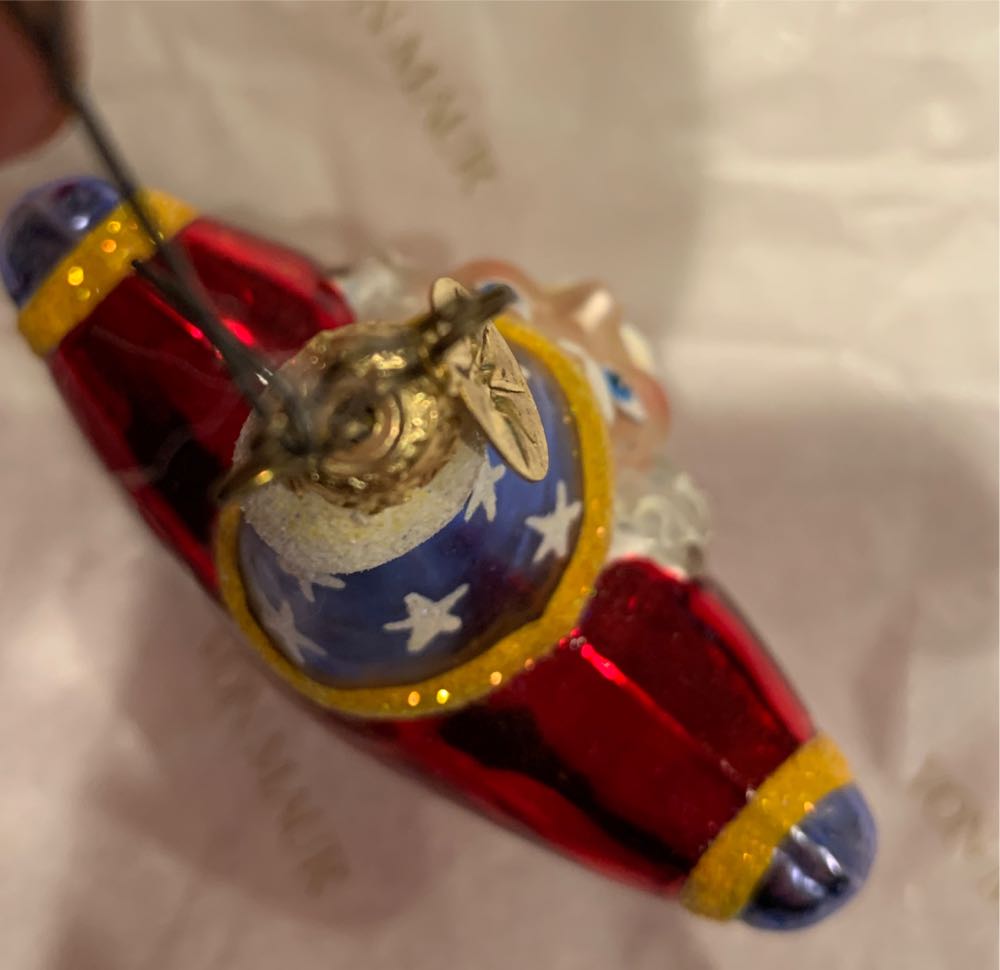 Freedom Star Santa (Santa) ornament collectible - Main Image 3