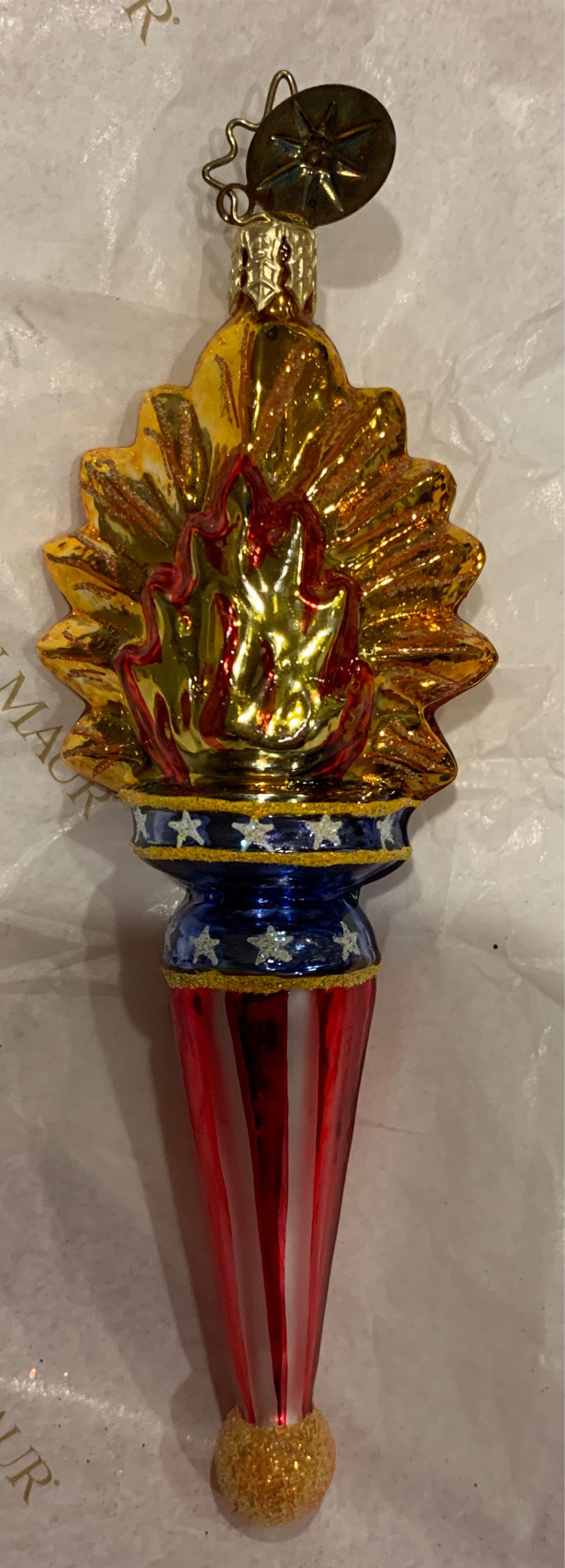 Liberty’s Light  (Patriotic) ornament collectible - Main Image 2
