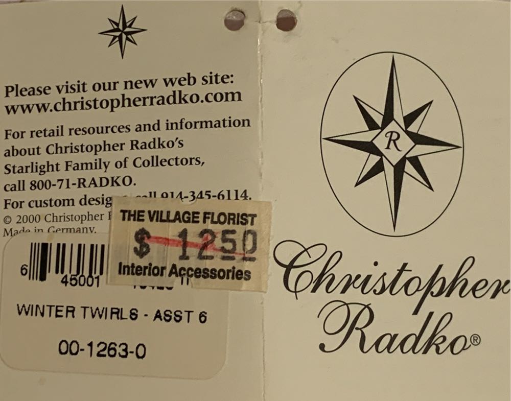 Winter Twirls   ornament collectible - Main Image 2