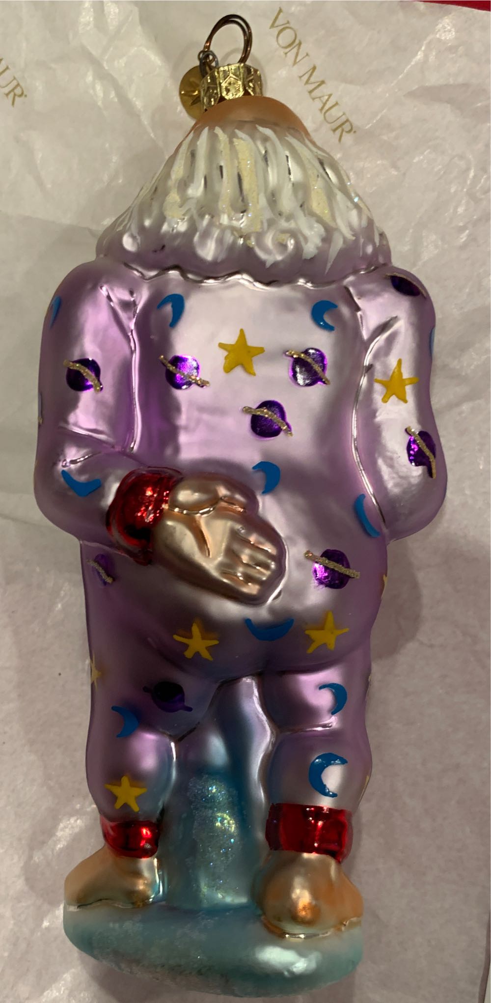 Santa Jamas  (Santa) ornament collectible [Barcode 645001176066] - Main Image 2