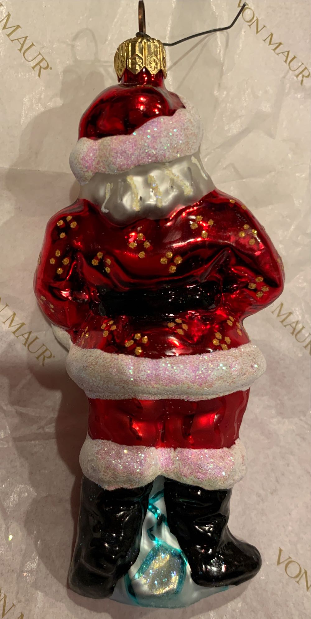 Victorian Santa  (Santa) ornament collectible - Main Image 2