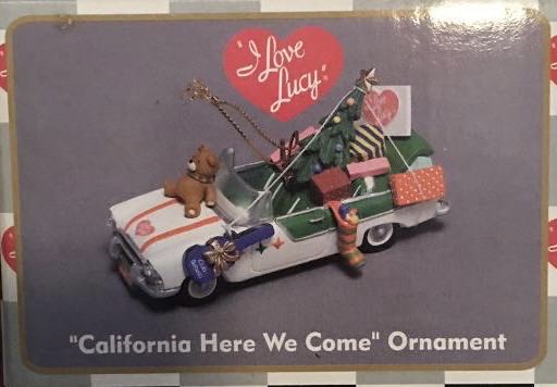 I Love Lucy - California Here We Come (Car) - Vandor (I Love Lucy) ornament collectible - Main Image 1