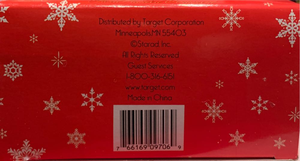 Holiday Celebrations Moon Santa Target  (Santa) ornament collectible [Barcode 766169097069] - Main Image 3