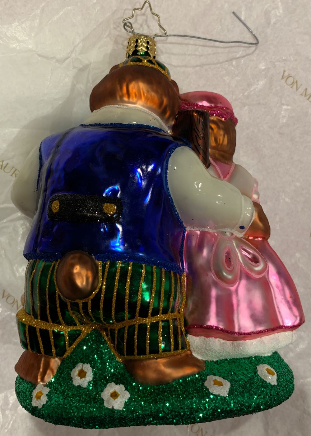 She Can’t Bear To Eat Alone  (Storybook) ornament collectible - Main Image 2