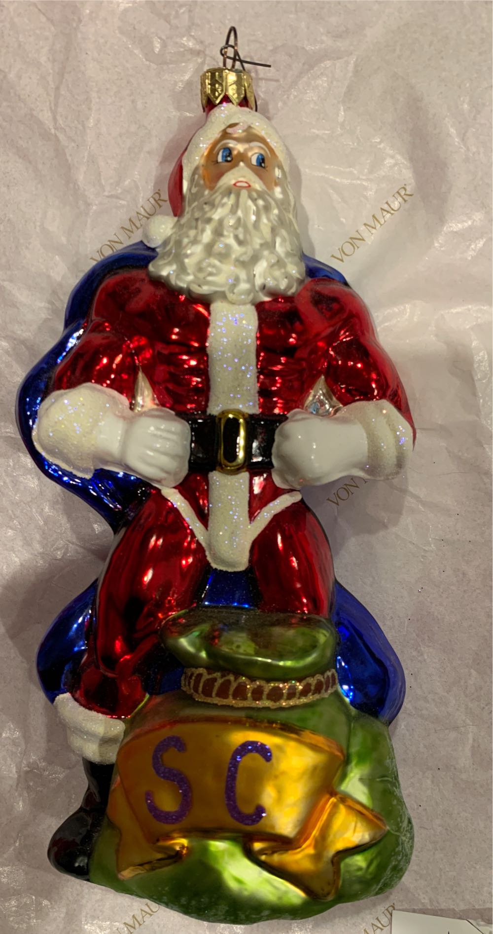 Mighty Claus  (Santa) ornament collectible - Main Image 1